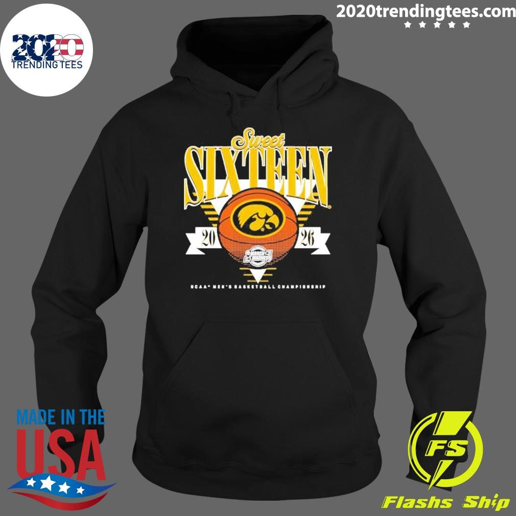 Sweet Sixteen Iowa Hawkeyes 2026 NCAA Men’s Basketball Tournament March Madness Shirt