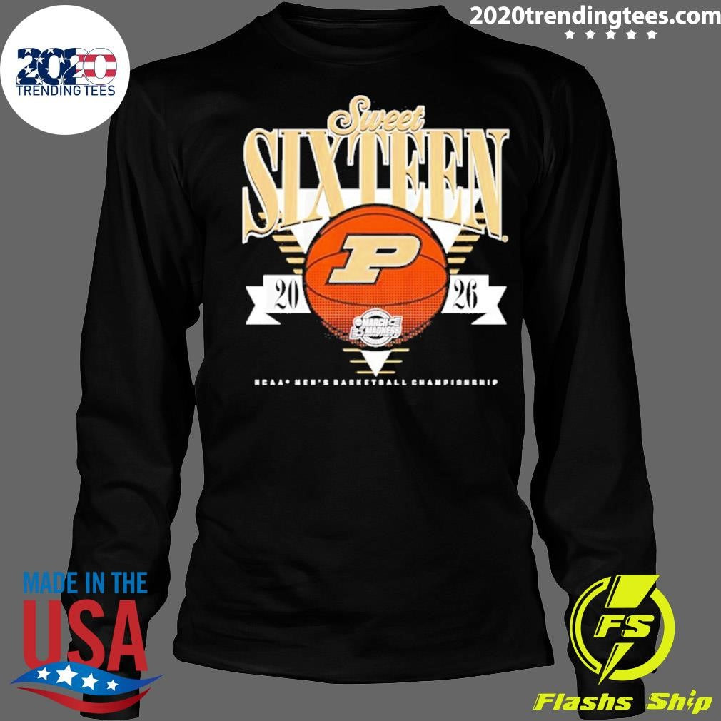 Sweet Sixteen Purdue Boilermakers 2026 NCAA Men’s Basketball Tournament March Madness Shirt