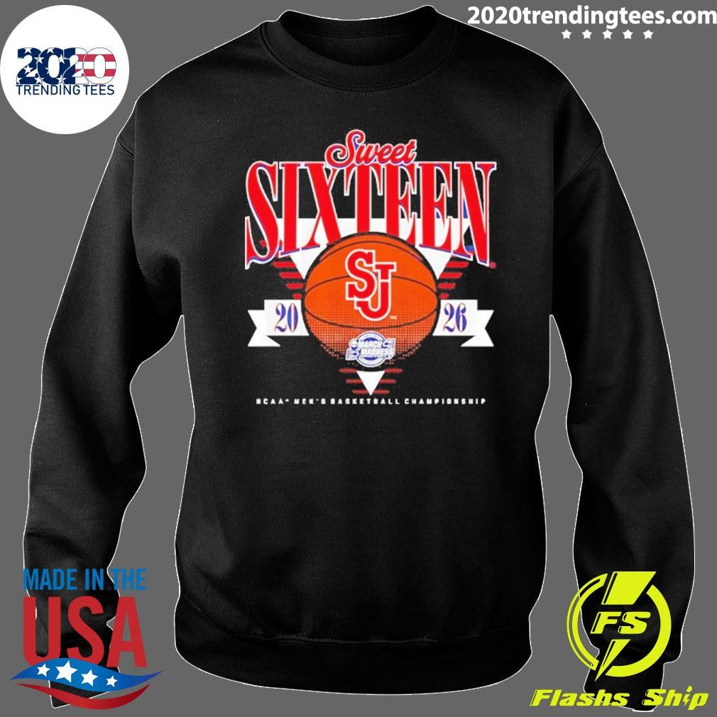 Sweet Sixteen St. John’s Red Storm 2026 NCAA Men’s Basketball Tournament March Madness Shirt