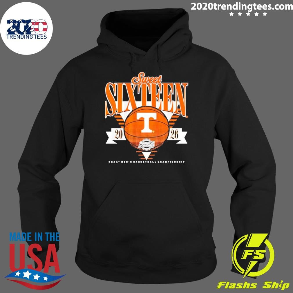 Sweet Sixteen Tennessee Volunteers 2026 NCAA Men’s Basketball Tournament March Madness Shirt