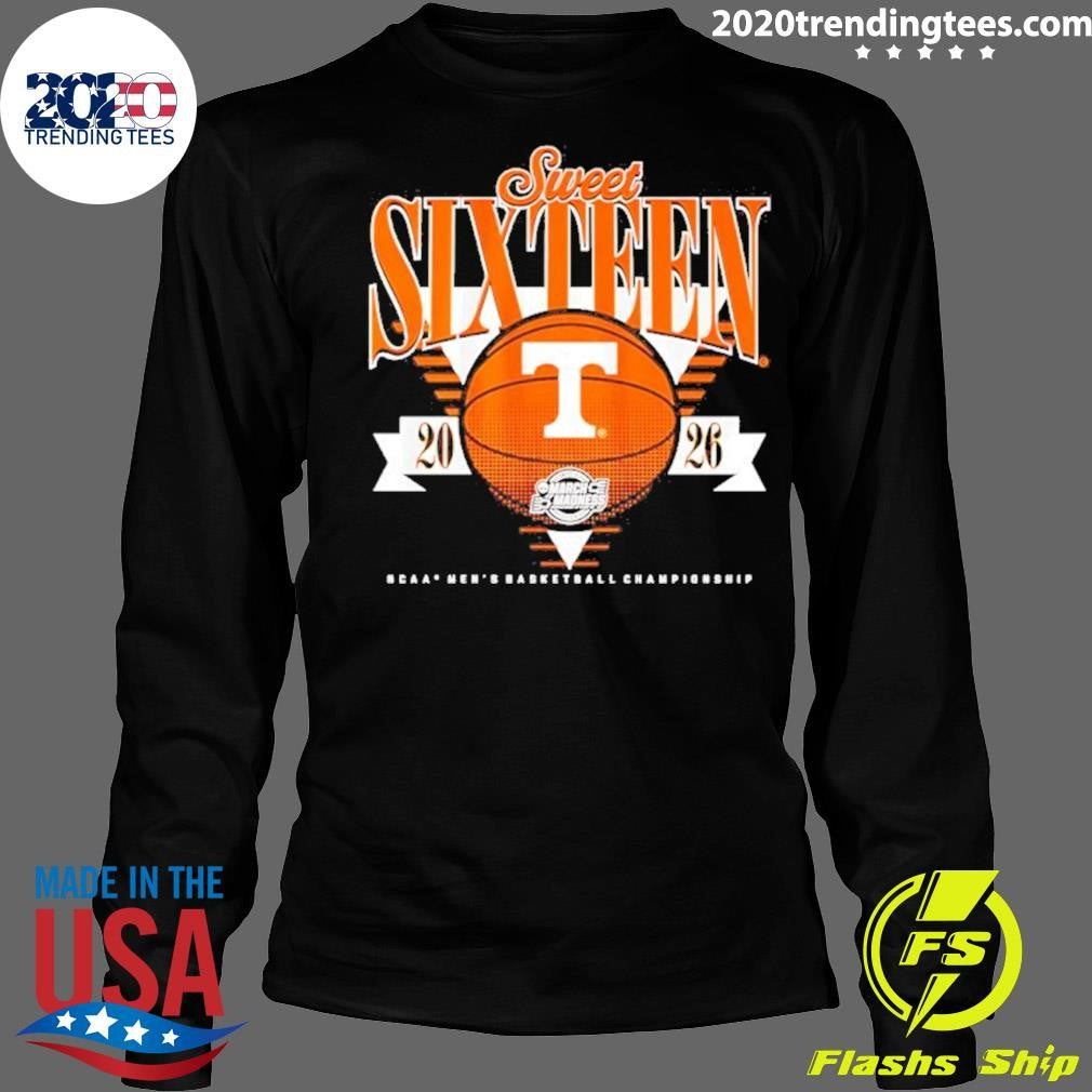 Sweet Sixteen Tennessee Volunteers 2026 NCAA Men’s Basketball Tournament March Madness Shirt