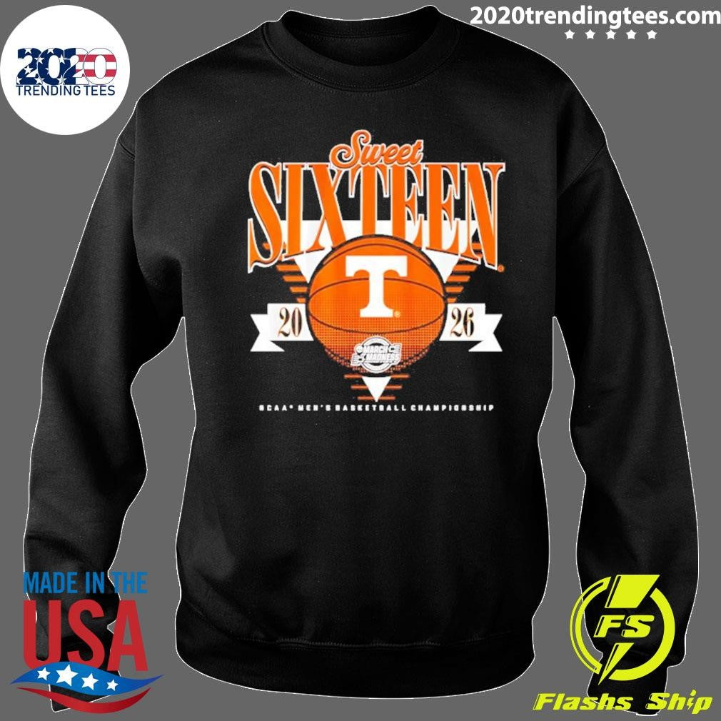 Sweet Sixteen Tennessee Volunteers 2026 NCAA Men’s Basketball Tournament March Madness Shirt