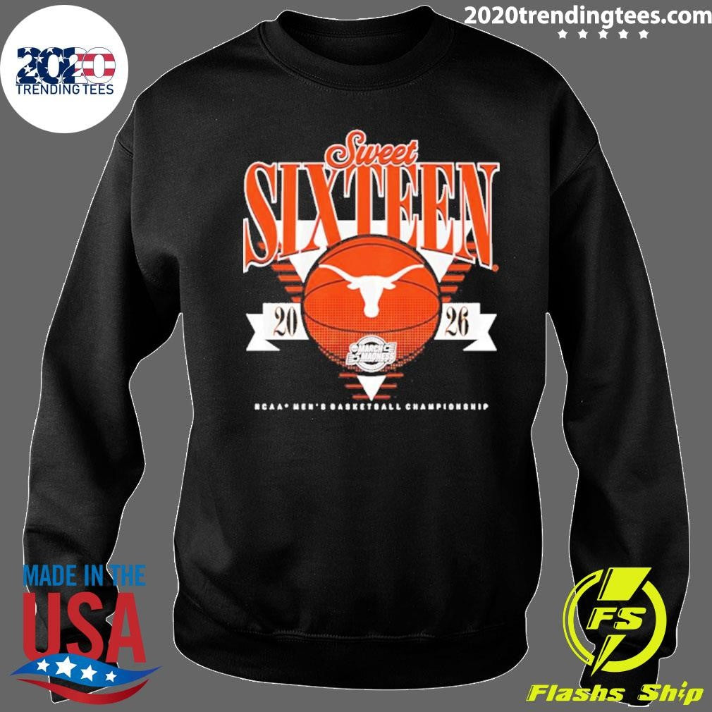 Sweet Sixteen Texas Longhorns 2026 NCAA Men’s Basketball Tournament March Madness Shirt