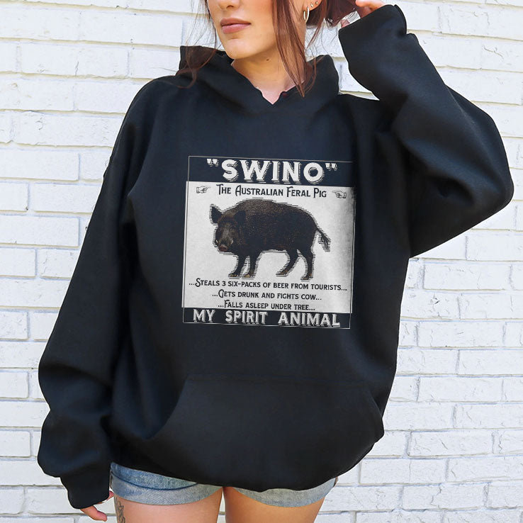 Swino The Australian Feral Pig My Spirit Animal Shirt