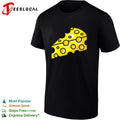 Swiss Cheese Hole Yellow Food Slice Dairy Snack Symbol Pattern Culinary Art shirt