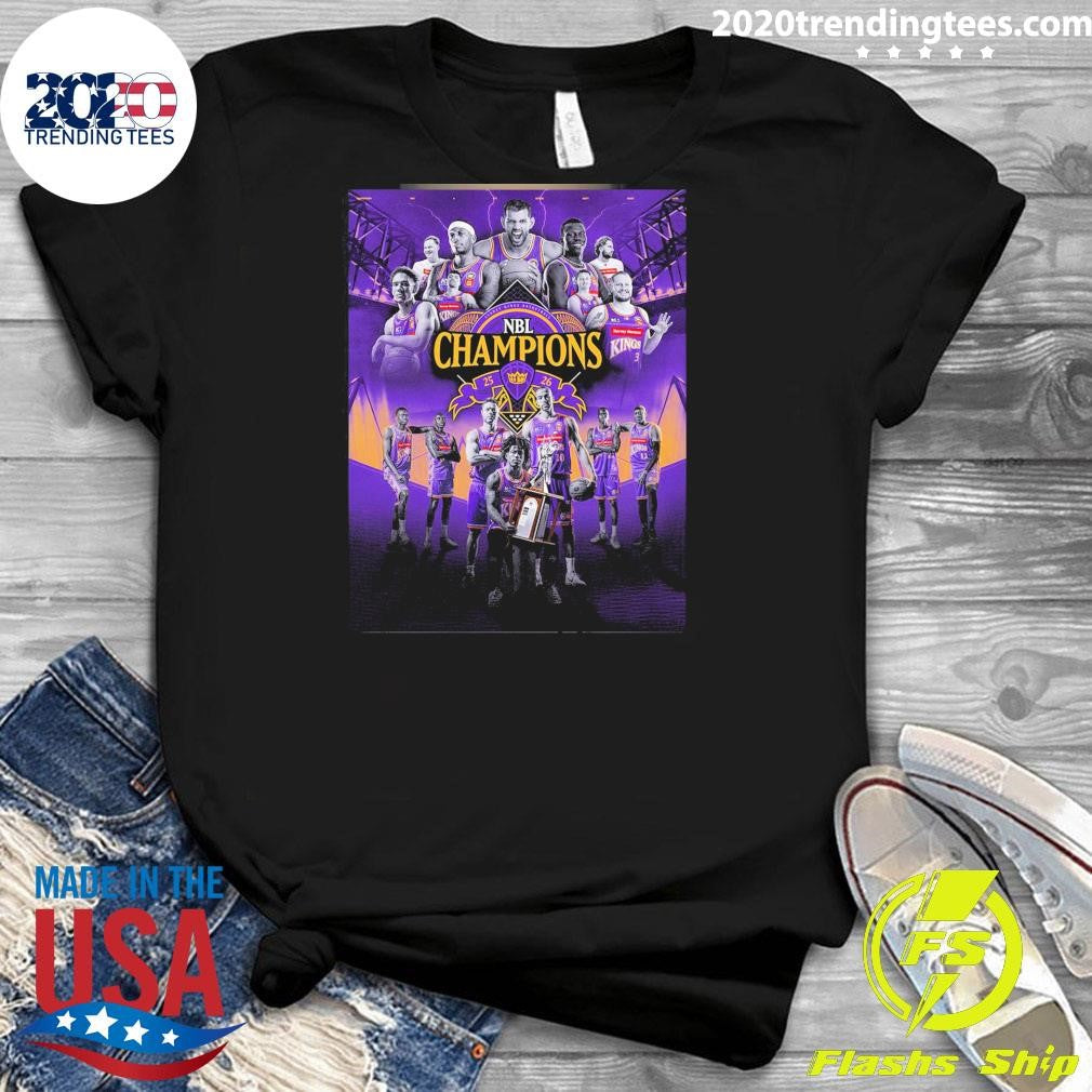 Sydney Kings 2026 National Basketball League Champions Shirt