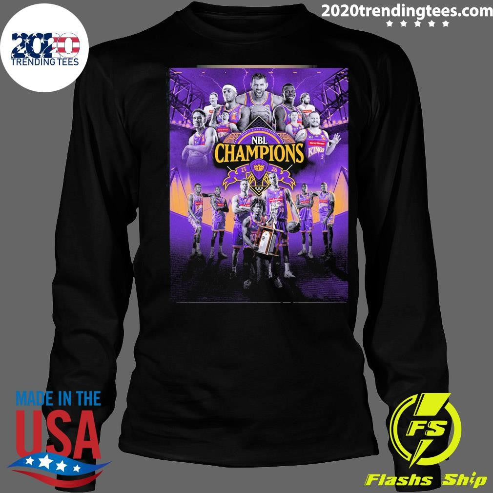 Sydney Kings 2026 National Basketball League Champions Shirt