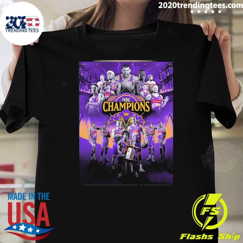 Sydney Kings 2026 National Basketball League Champions Shirt