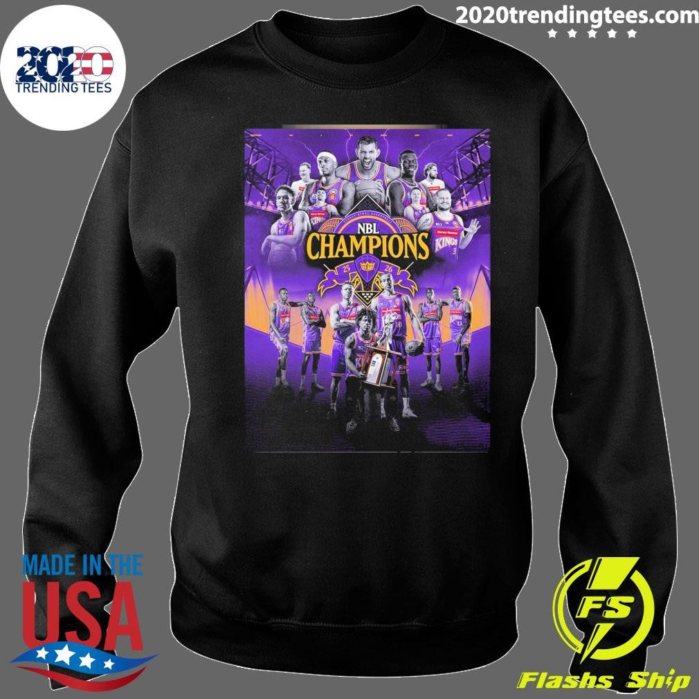 Sydney Kings 2026 National Basketball League Champions Shirt