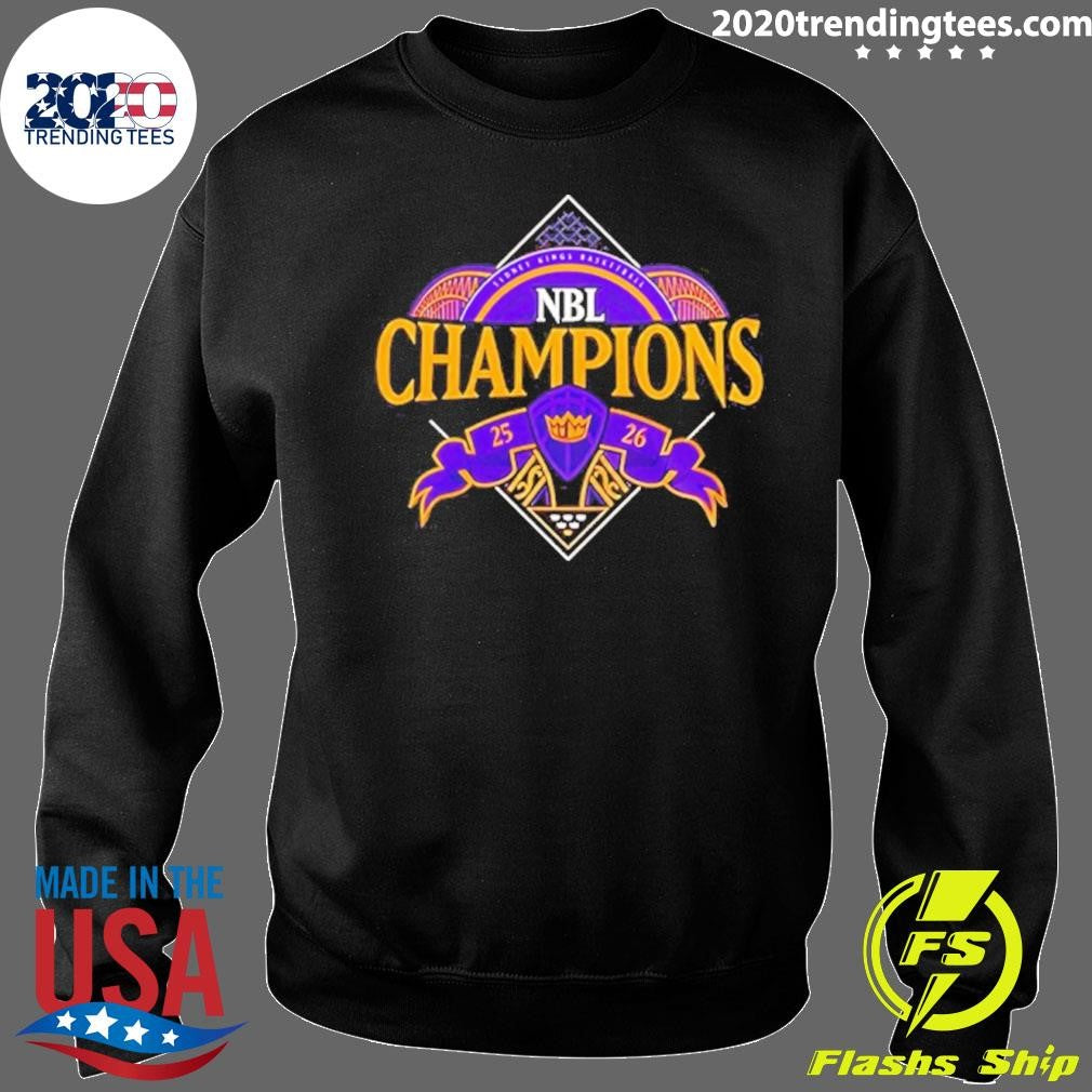 Sydney Kings 2026 National Basketball League Nbl Champions Shirt
