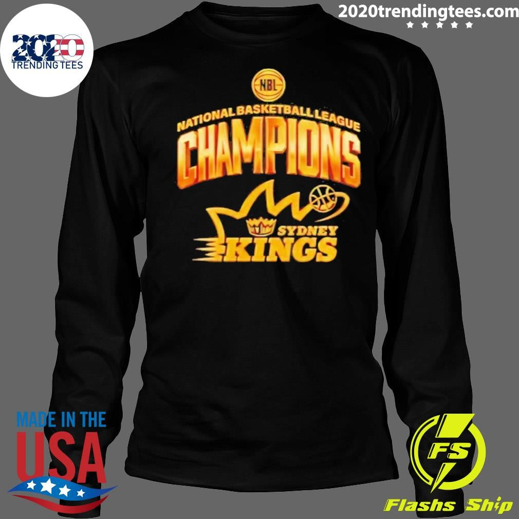 Sydney Kings 2026 Nbl Champions Beige Logo Shirt