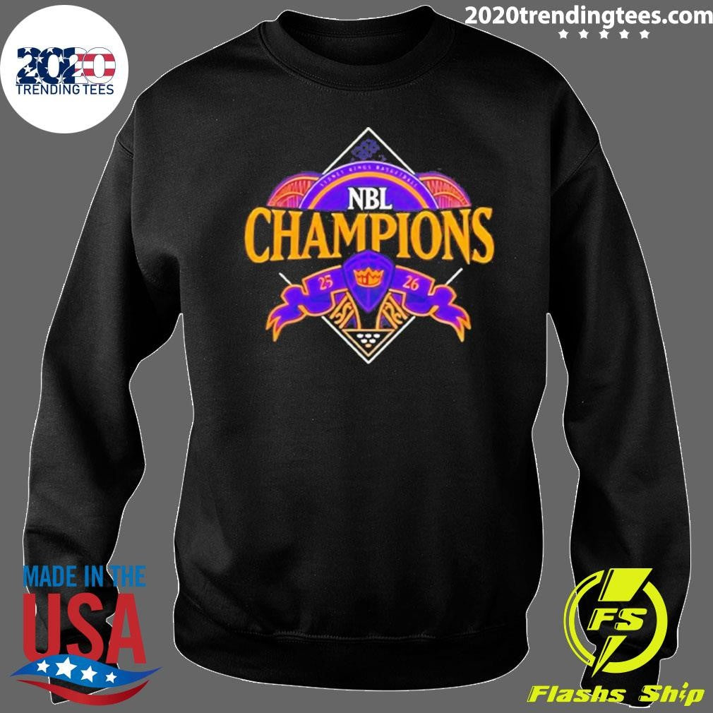 Sydney Kings 2026 Nbl Champions Graphic Shirt