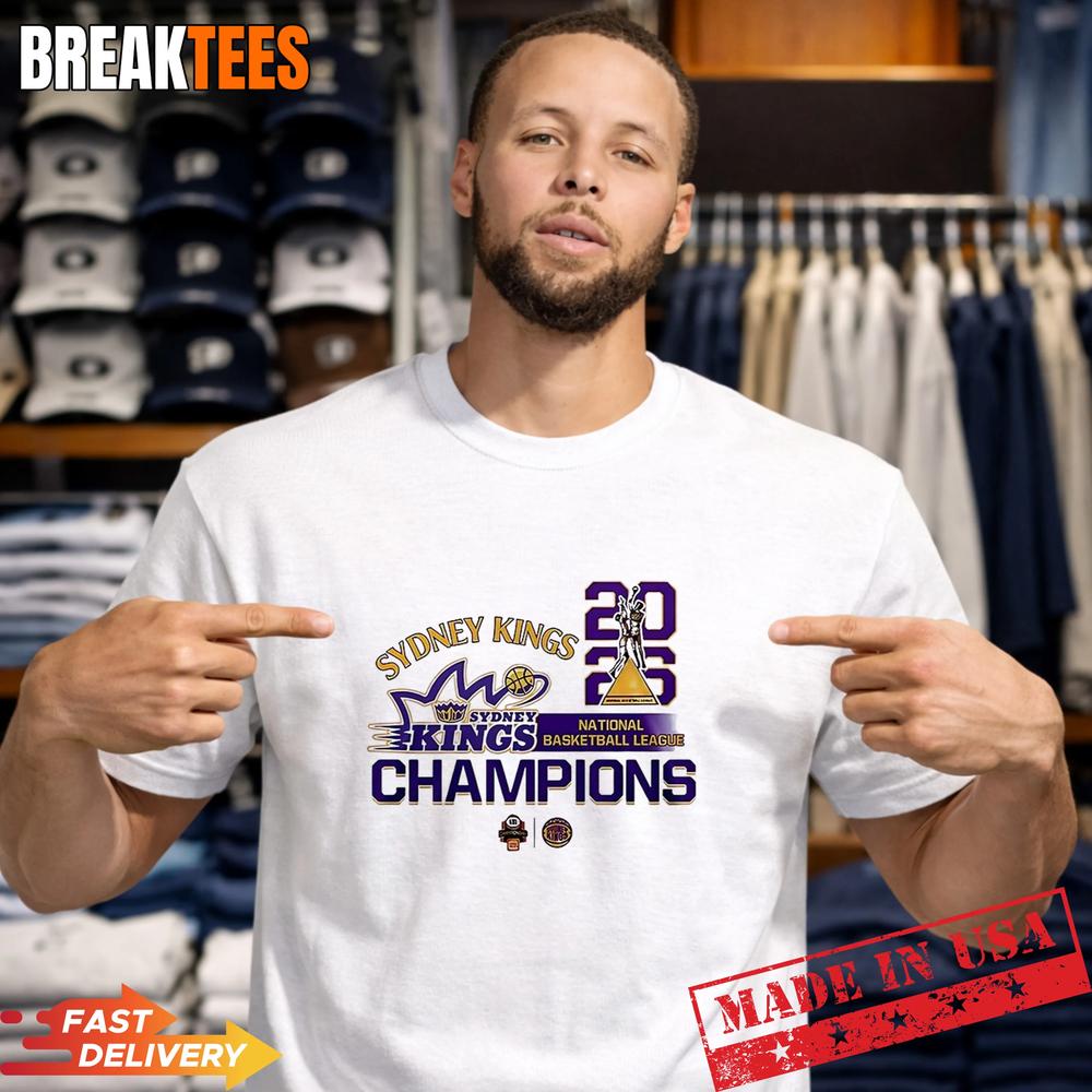 Sydney Kings National Basketball 2026 League Champions Shirt