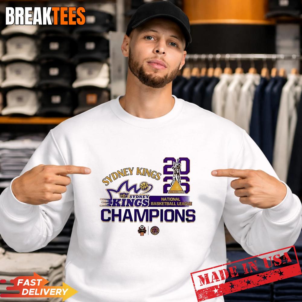Sydney Kings National Basketball 2026 League Champions Shirt