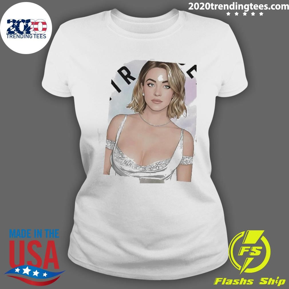 Sydney Sweeney Blonde Glam Art Shirt