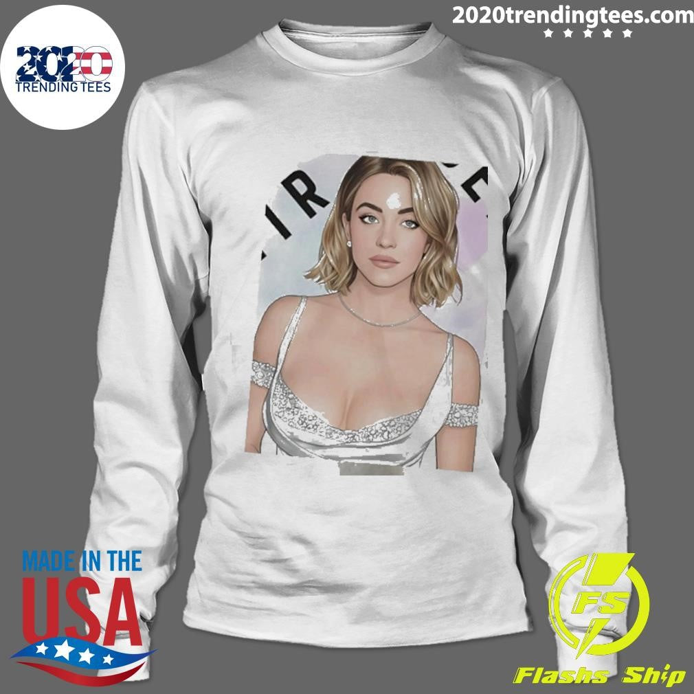 Sydney Sweeney Blonde Glam Art Shirt