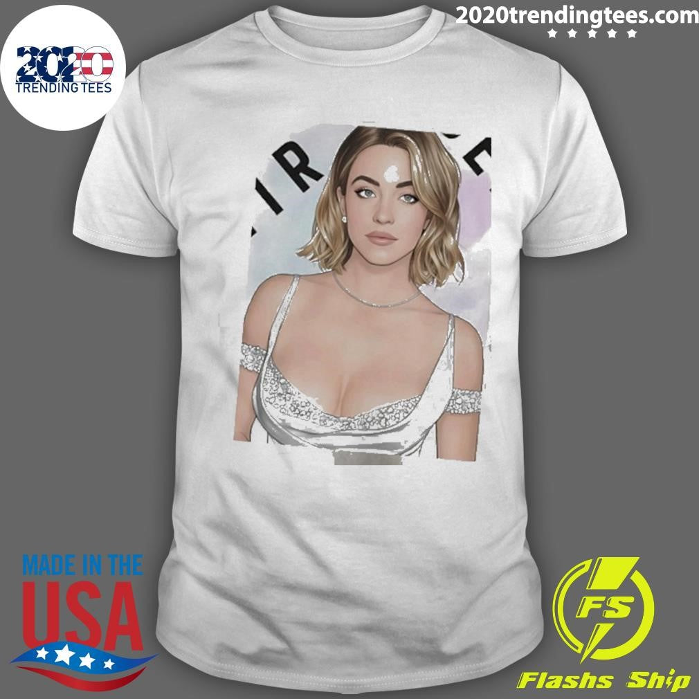 Sydney Sweeney Blonde Glam Art Shirt