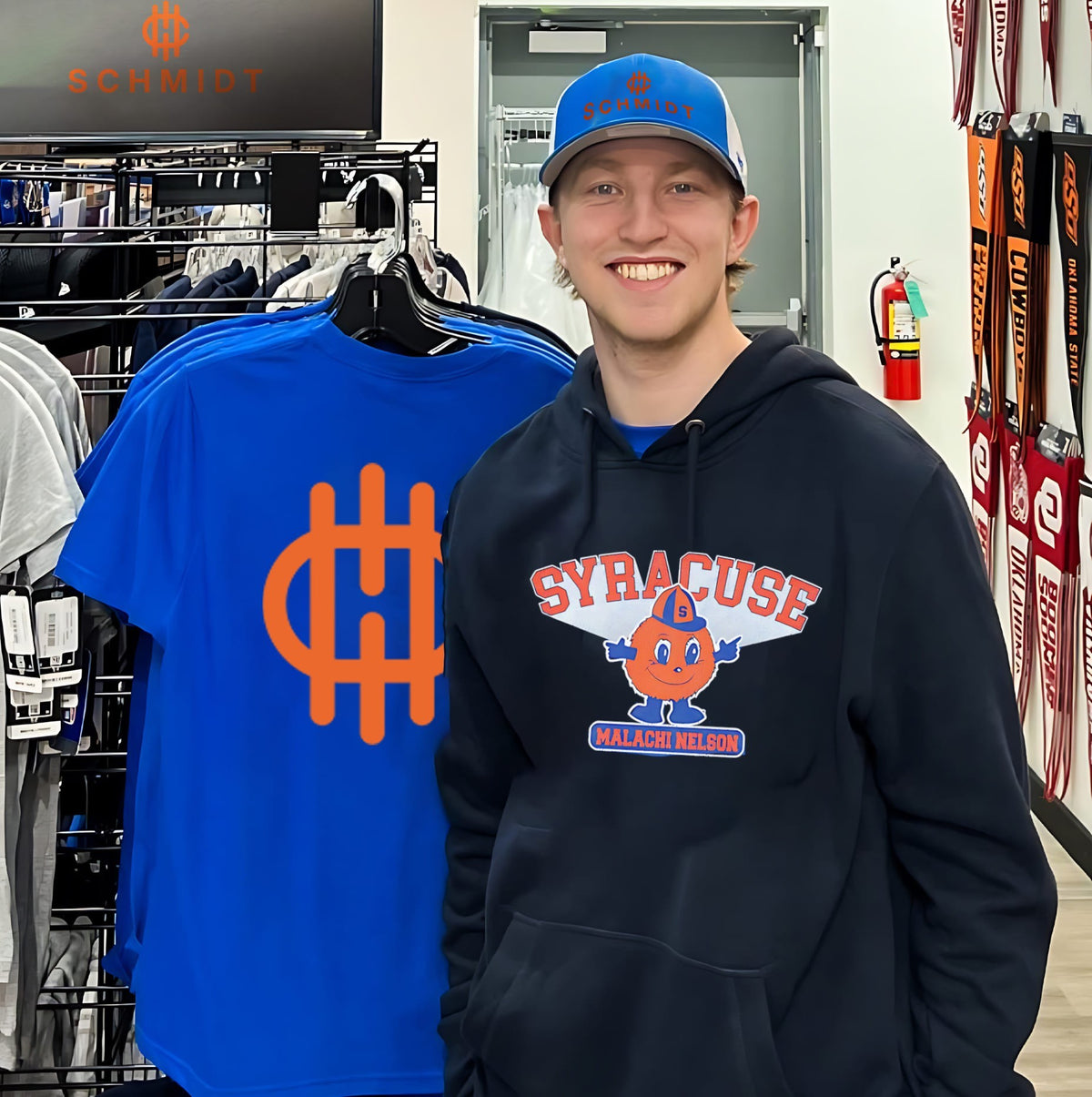 Syracuse Malachi Nelson graphic shirt