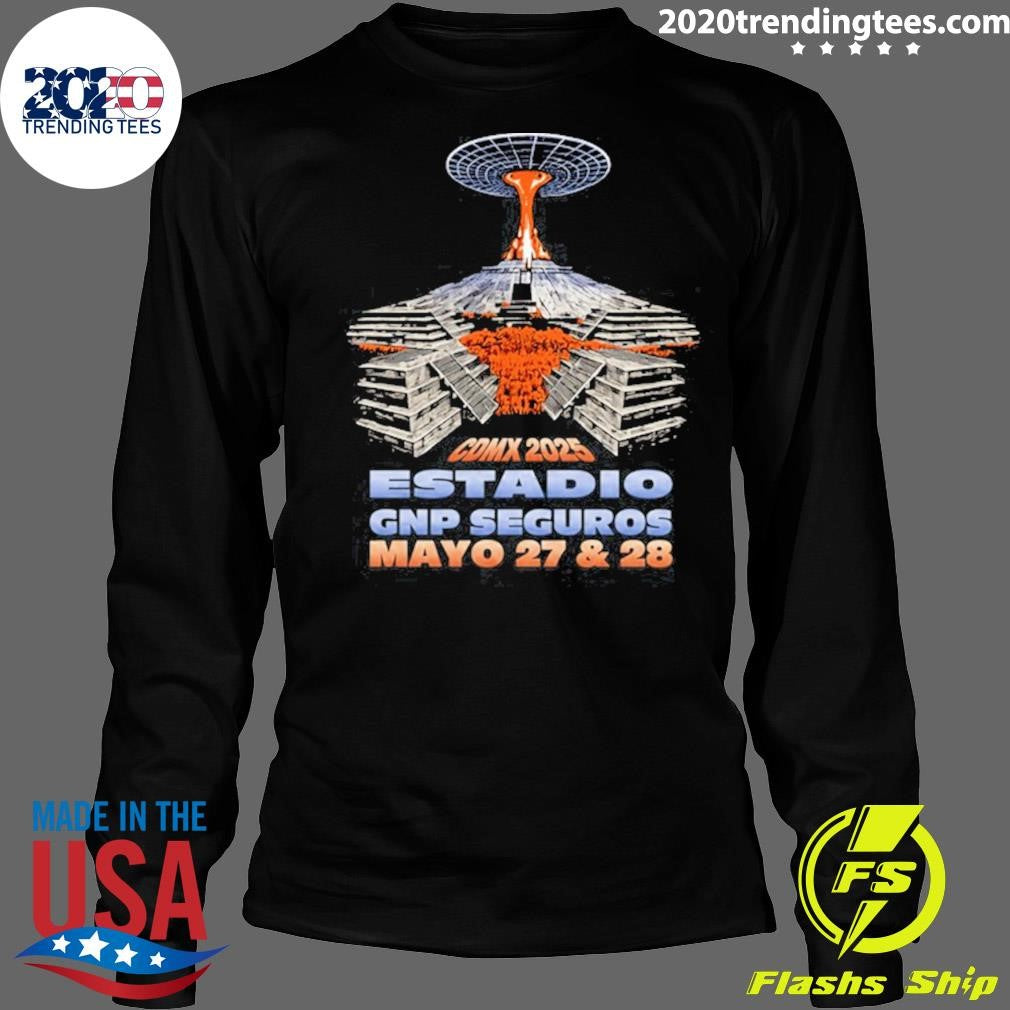 System Of A Down, Estadio GNP Seguros Mexico May 27 & 28 2026 Shirt