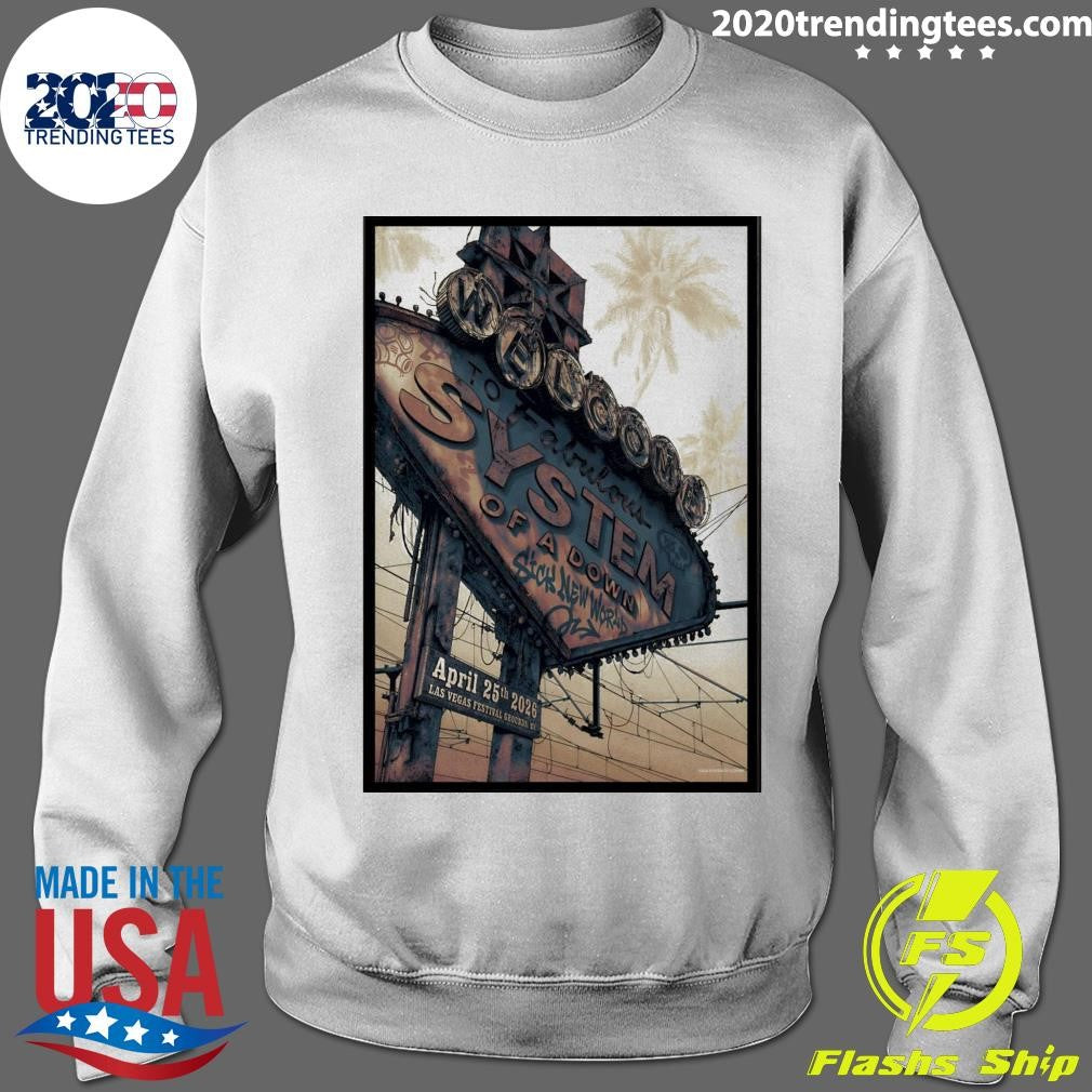 System Of A Down Las Vegas Festival Grounds, NV April 25 2026 Shirt