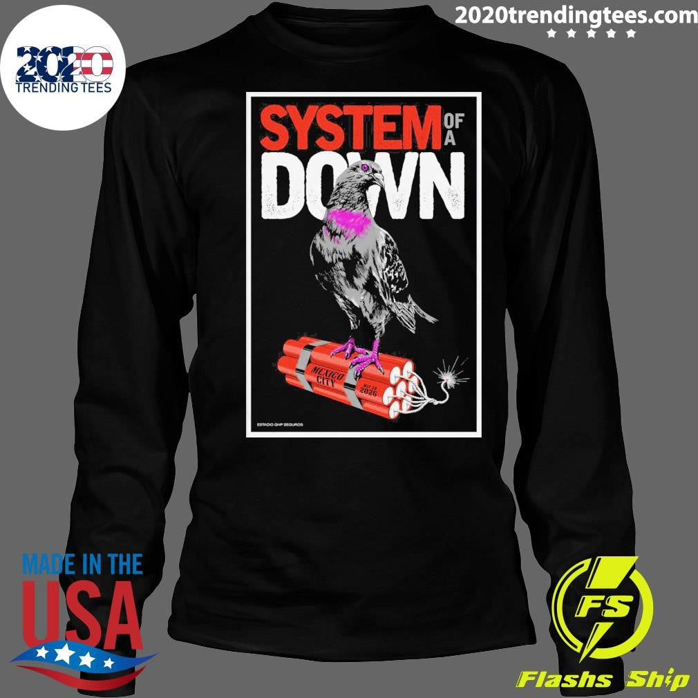 System Of A Down May 27-28 2026 Ciudad De Mexico Shirt