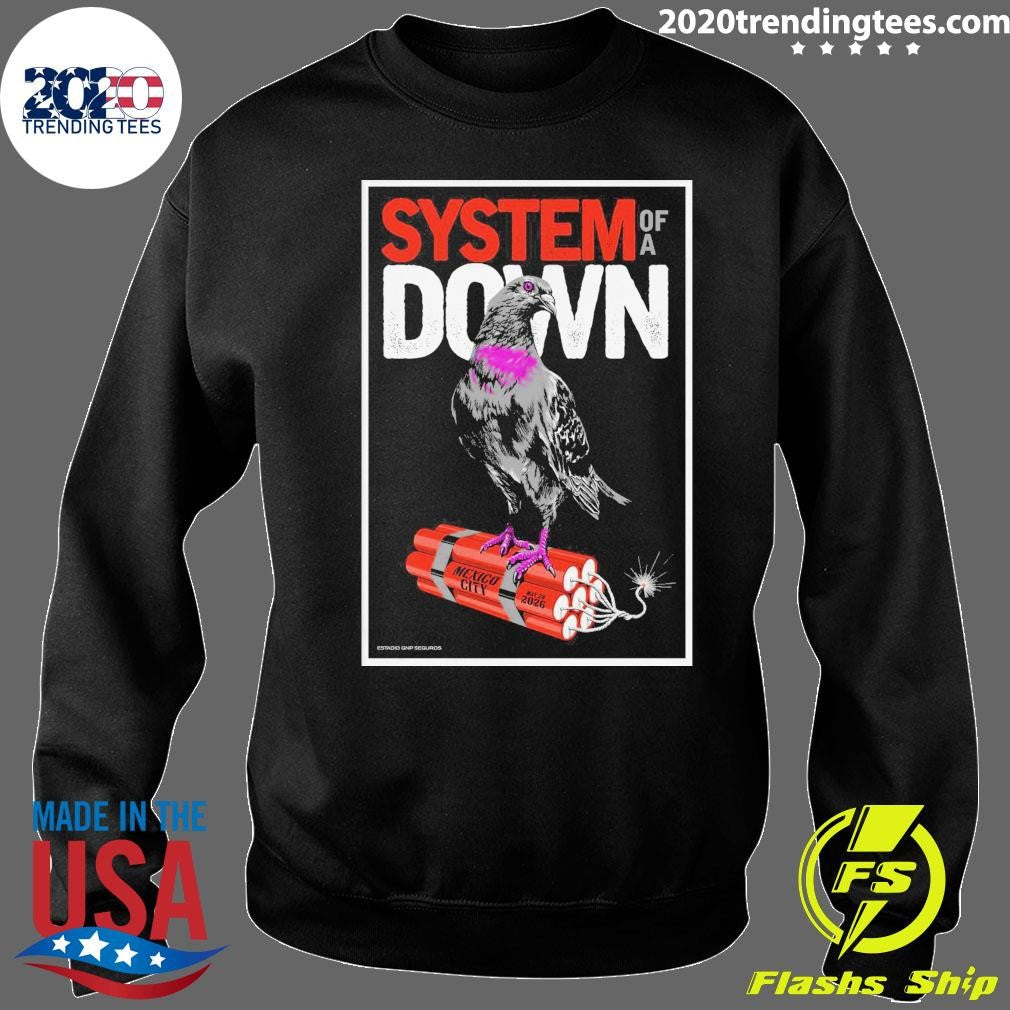 System Of A Down May 27-28 2026 Ciudad De Mexico Shirt