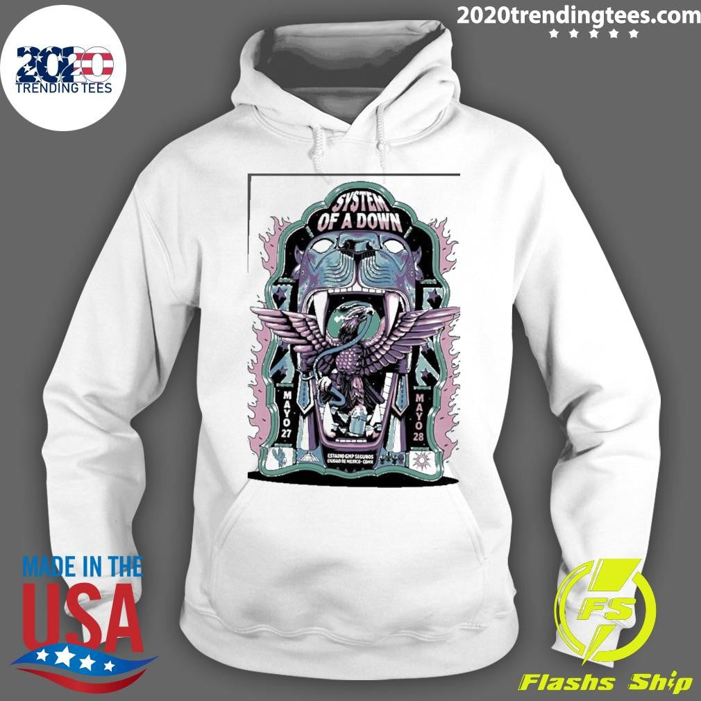 System Of A Down SOAD x Mercadorama 2026 CDMX Pop Up Shop Mexico City On May 27 28 2026 Poster Official By De Jonas Santos Home Decor Shirt