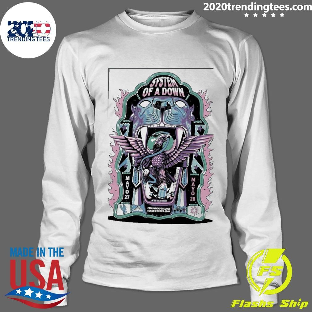 System Of A Down SOAD x Mercadorama 2026 CDMX Pop Up Shop Mexico City On May 27 28 2026 Poster Official By De Jonas Santos Home Decor Shirt