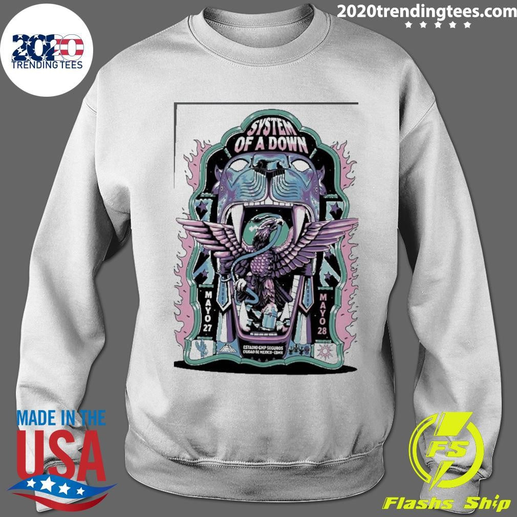 System Of A Down SOAD x Mercadorama 2026 CDMX Pop Up Shop Mexico City On May 27 28 2026 Poster Official By De Jonas Santos Home Decor Shirt