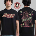 System Of A Down Sick New World 2026 Las Vegas Festival Venue Merch Tee On April 25 2026 The Reaper Playing Cards T-Shirt