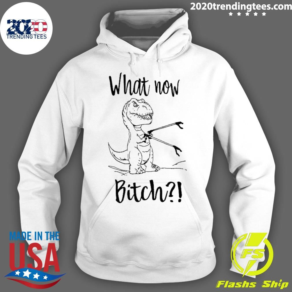 T-rex What Now Bitch Shirt