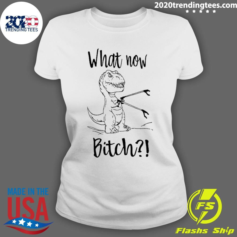 T-rex What Now Bitch Shirt