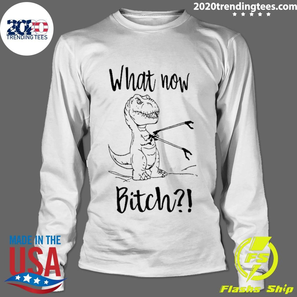 T-rex What Now Bitch Shirt