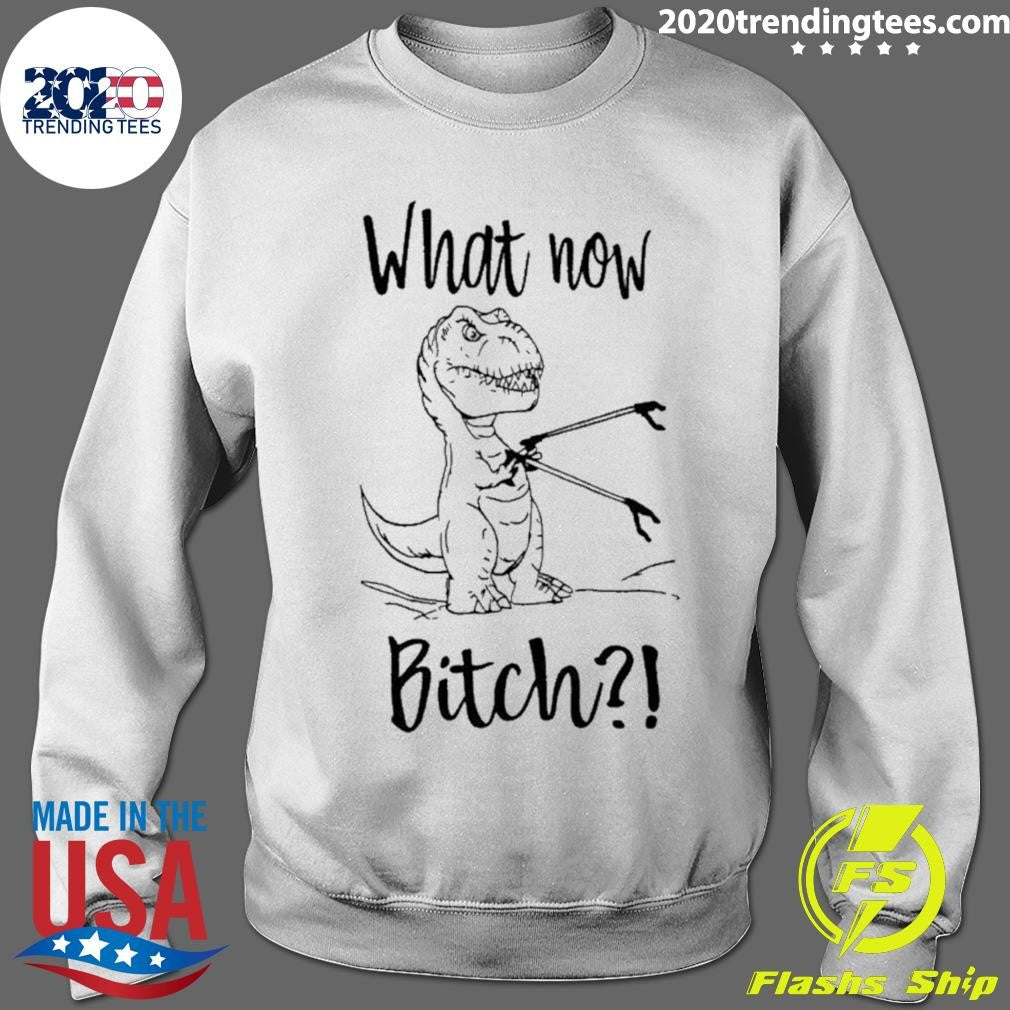 T-rex What Now Bitch Shirt
