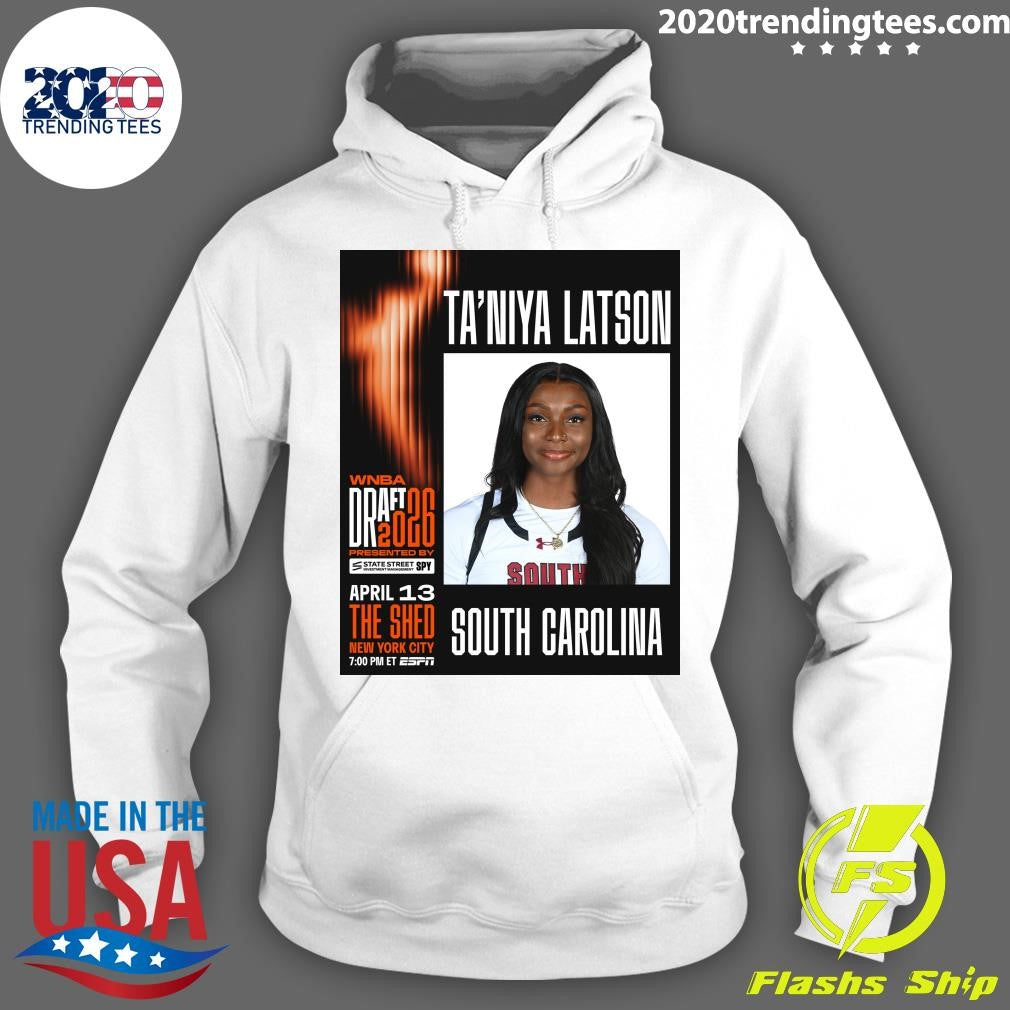 Ta’Niya Latson is officially invited to the 2026 #WNBADraft presented by State Street Investment Management SPY Shirt