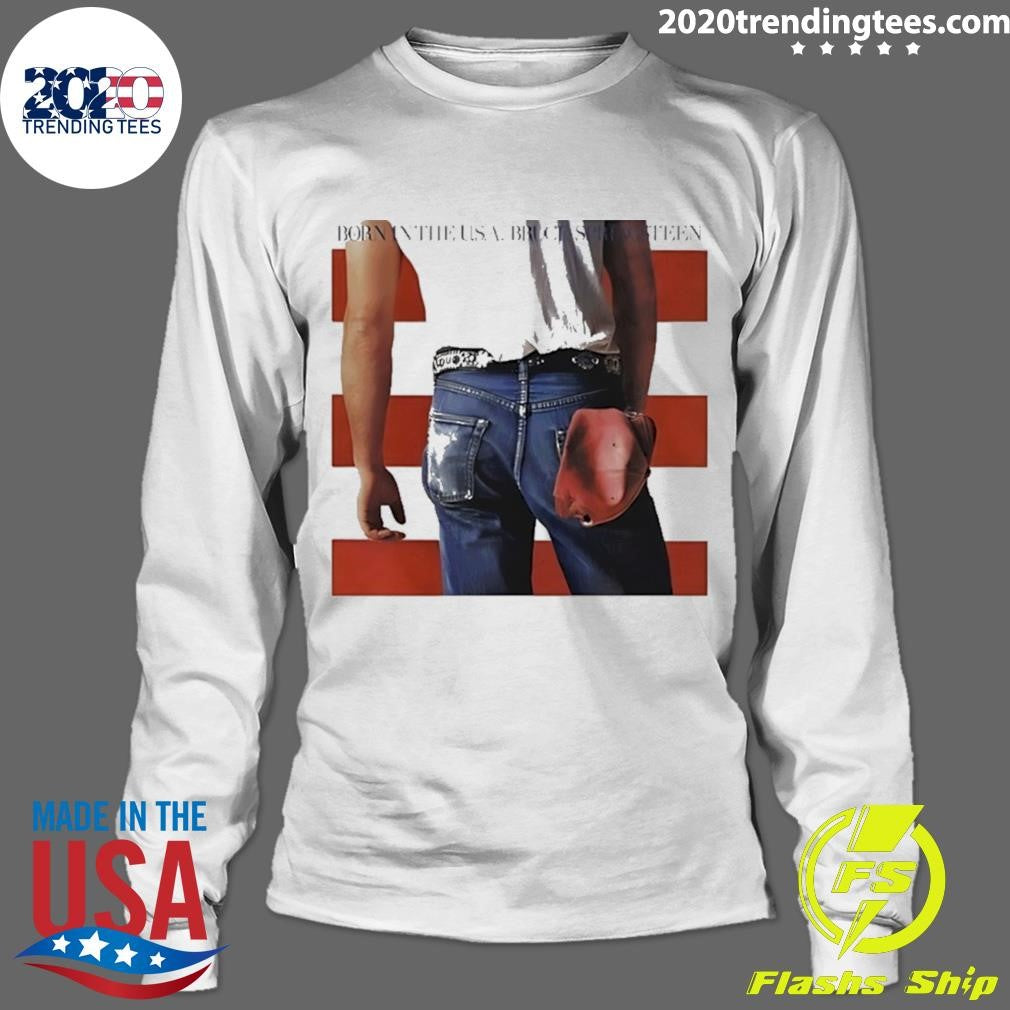 Taehyung Is Wearing Born In The Usa Bruce Springsteen Shirt