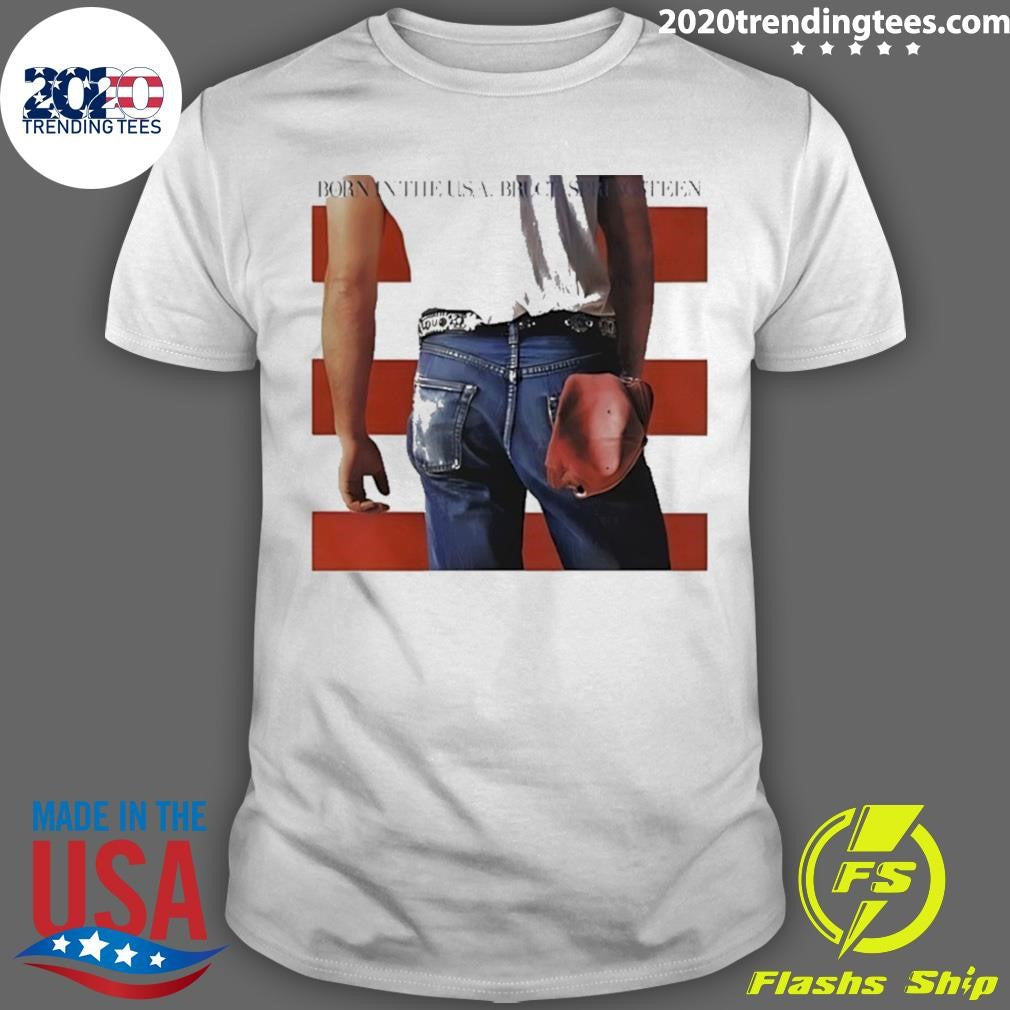 Taehyung Is Wearing Born In The Usa Bruce Springsteen Shirt
