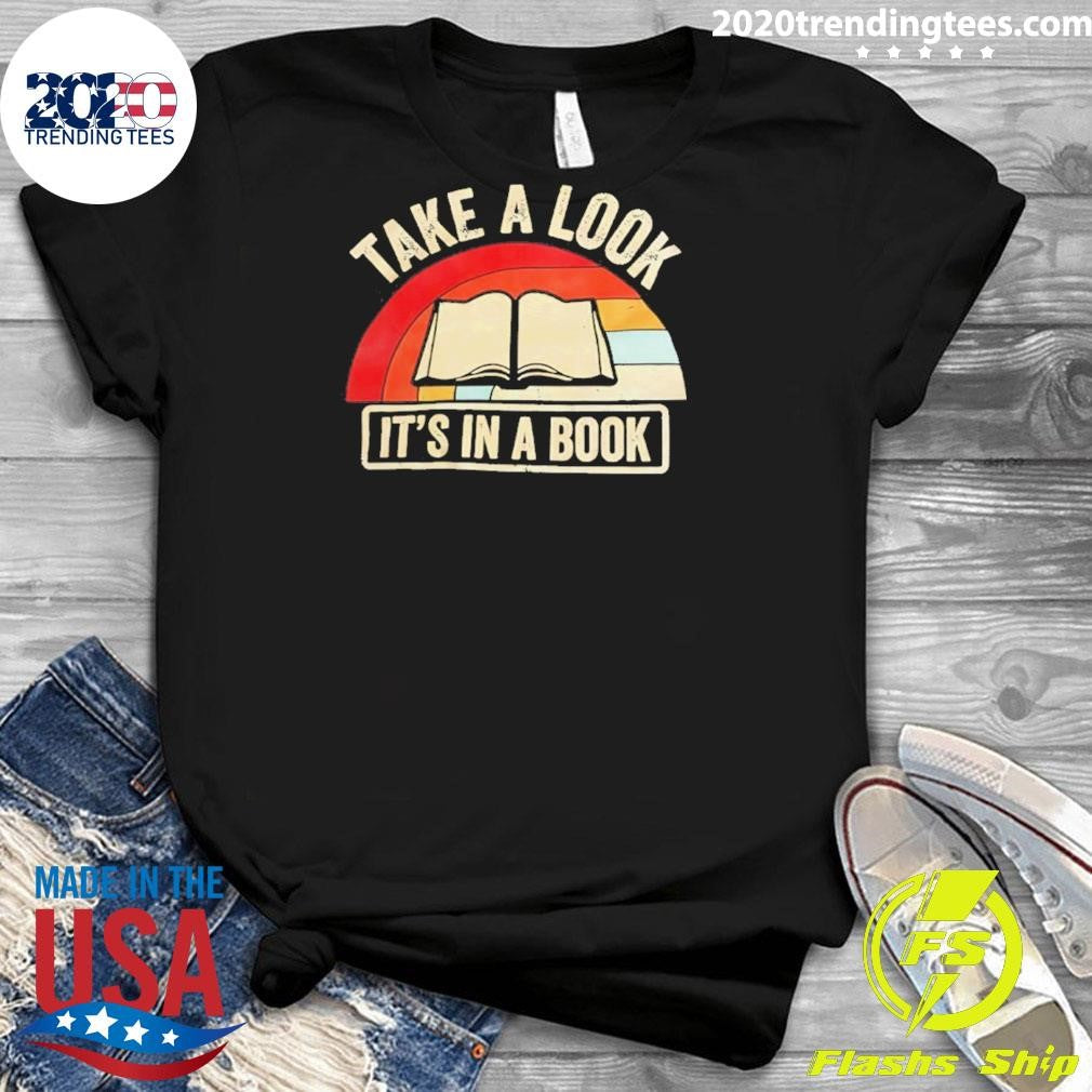 Take A Look It’s In A Book Vintage Shirt