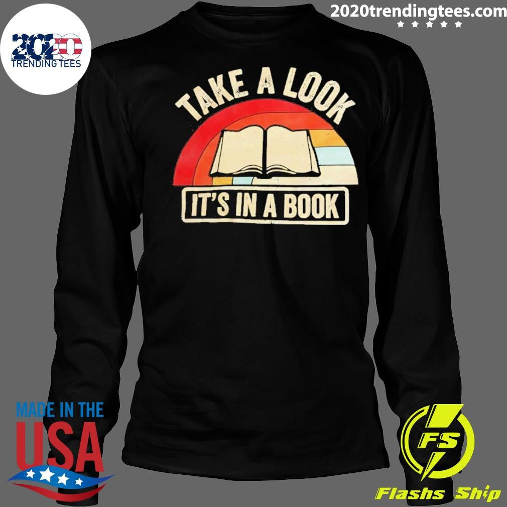 Take A Look It’s In A Book Vintage Shirt