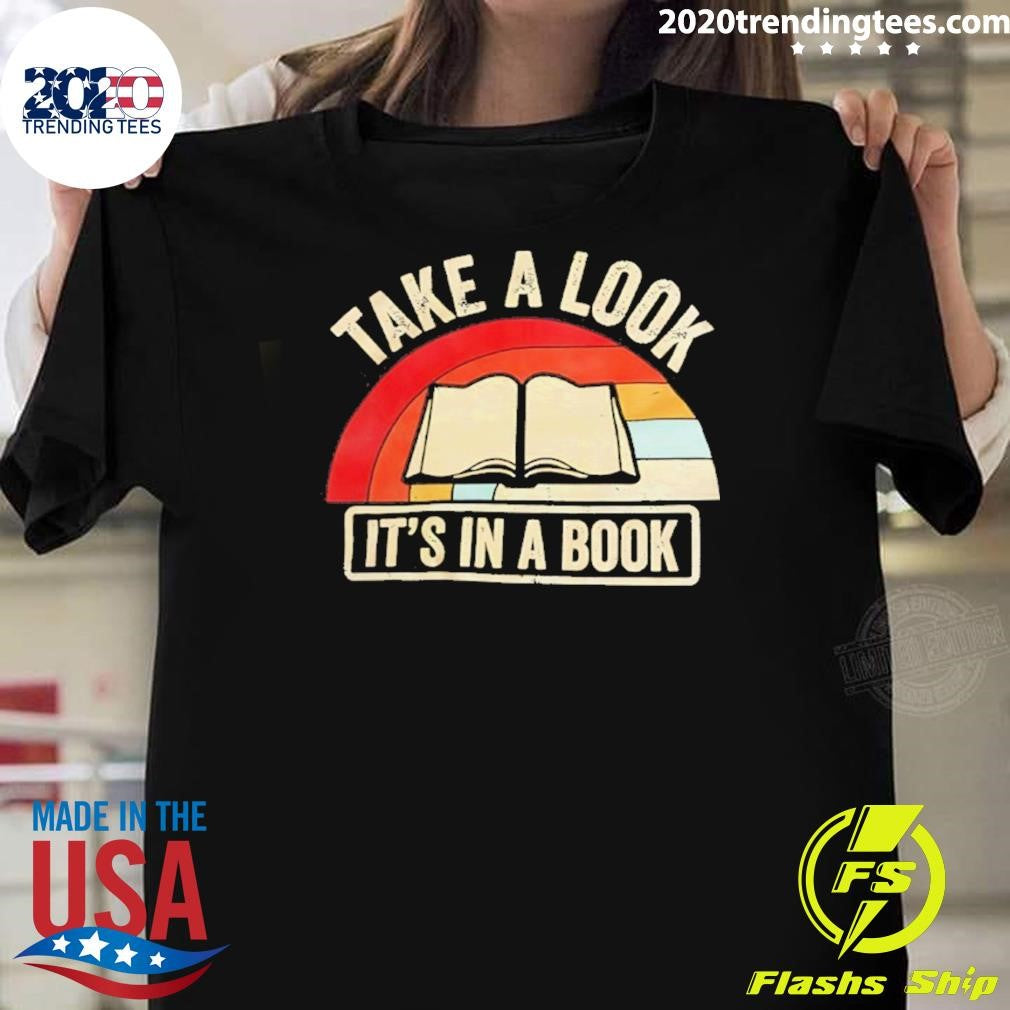 Take A Look It’s In A Book Vintage Shirt