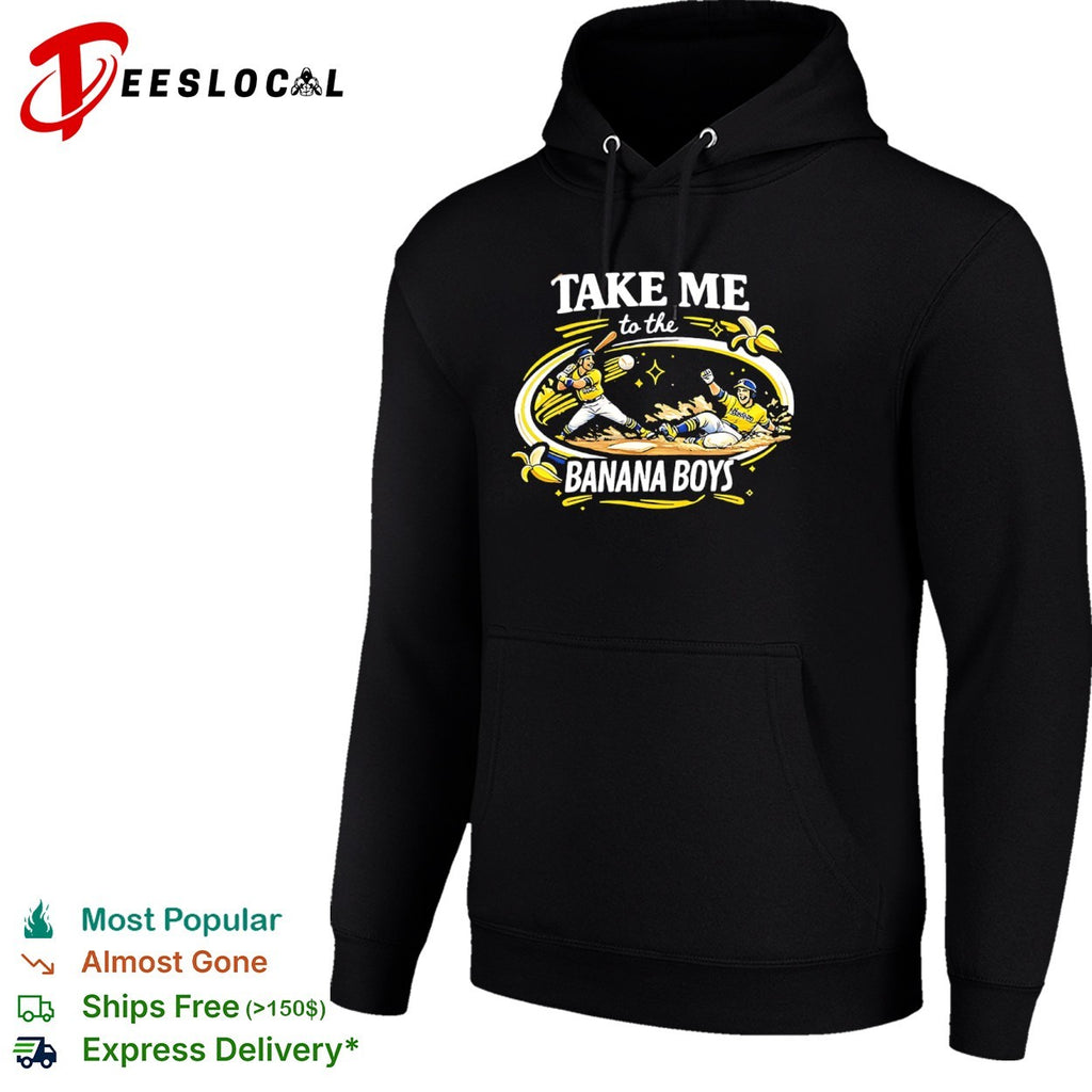Take Me to the Banana Boys baseball shirt
