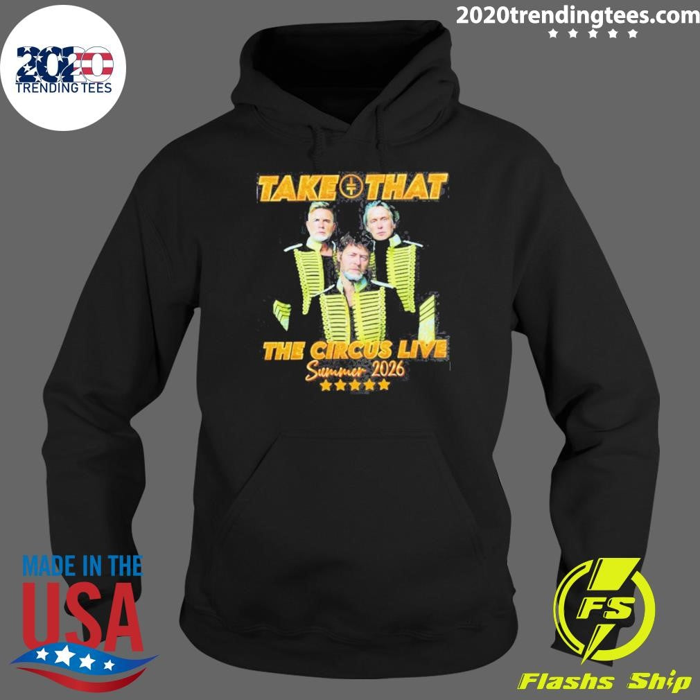 Take That Circus Live Summer 2026 Tour Concert Shirt