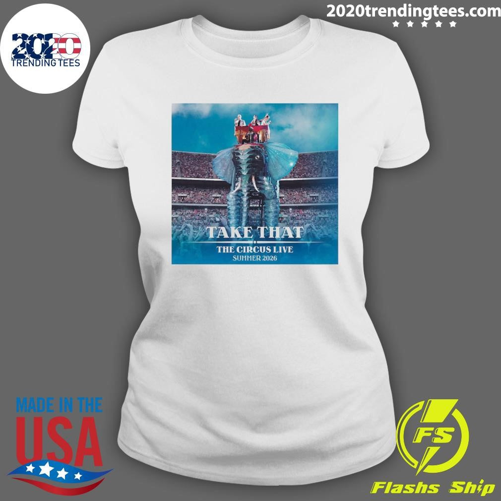 Take That Presents The Circus Live Summer 2026 Shirt