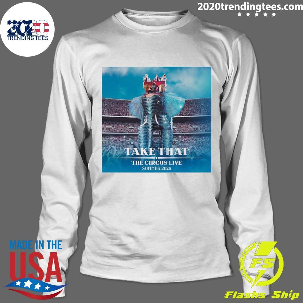 Take That Presents The Circus Live Summer 2026 Shirt