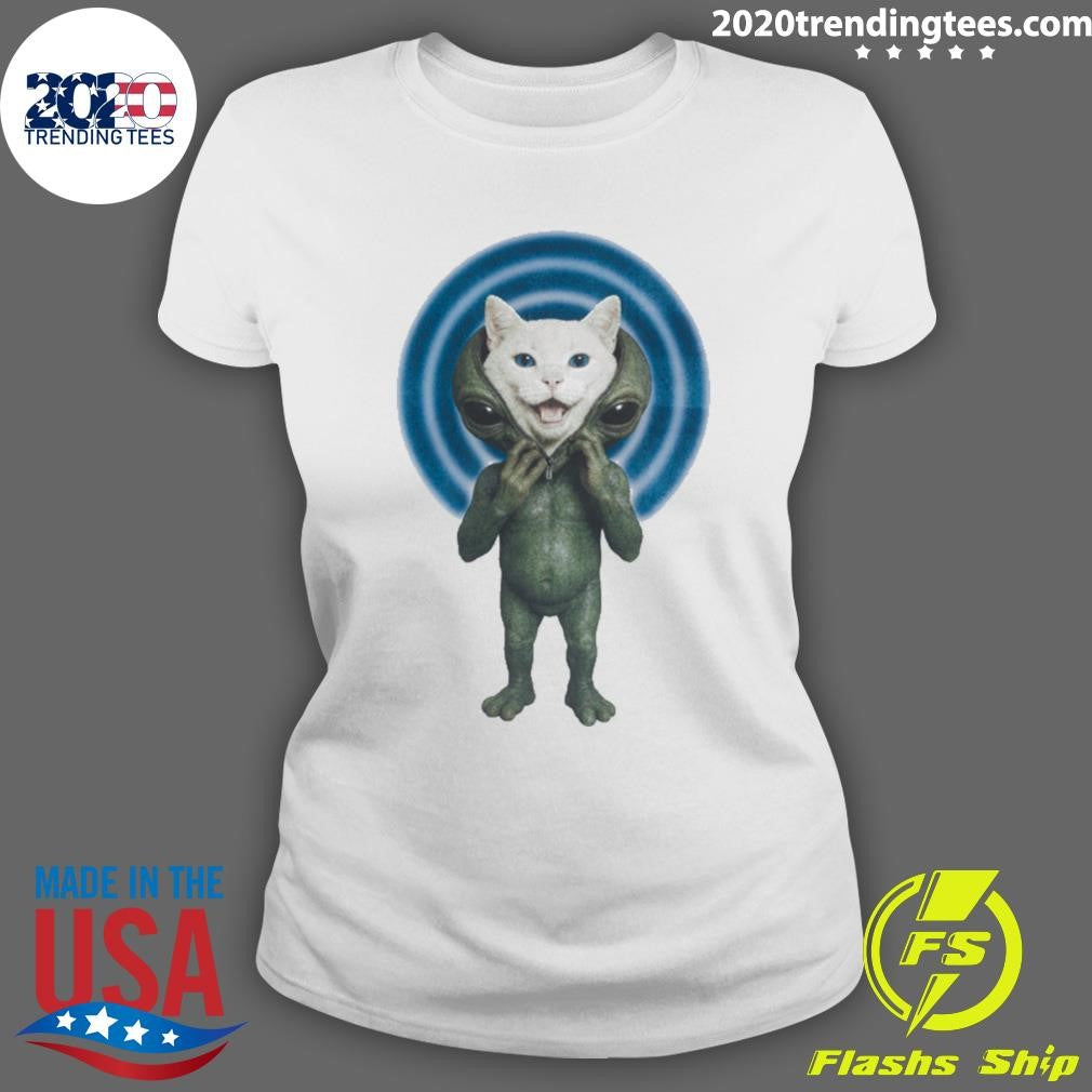 Take Ur Mask Off Of An Alien Uncovering The Face Of The Cat, Lord Nermal Shirt