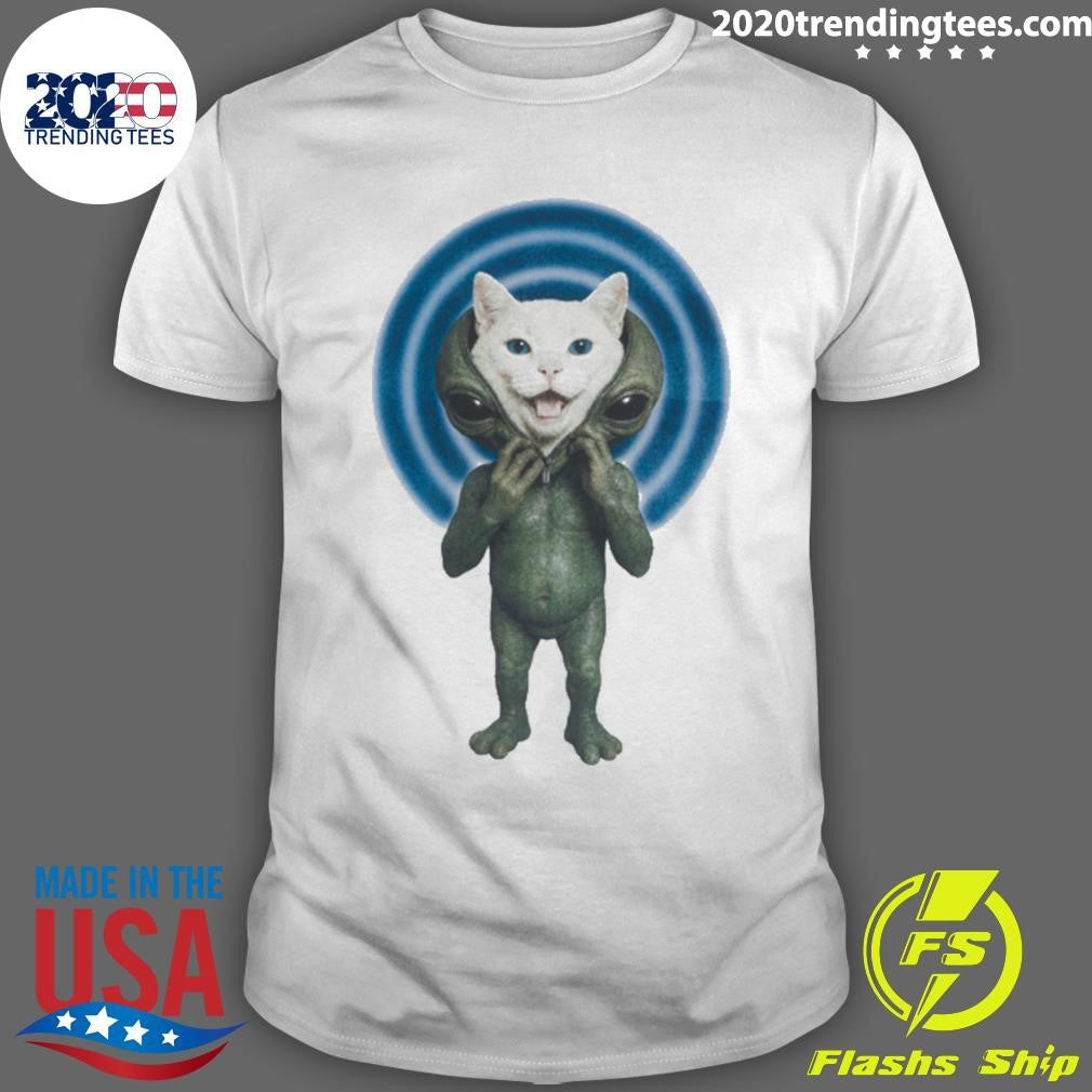 Take Ur Mask Off Of An Alien Uncovering The Face Of The Cat, Lord Nermal Shirt