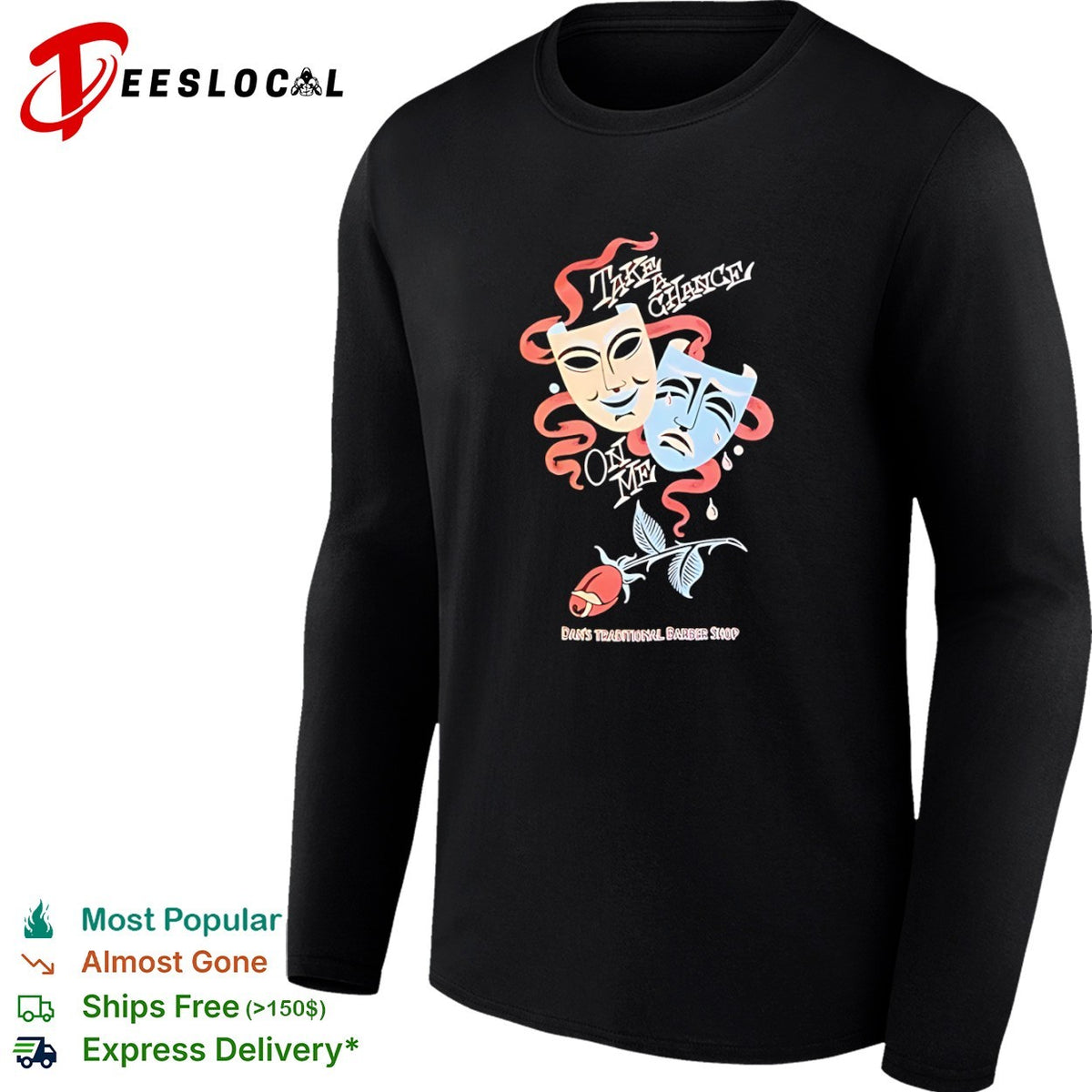 Take a Chance on Me Dan’s Traditional Barber Shop shirt