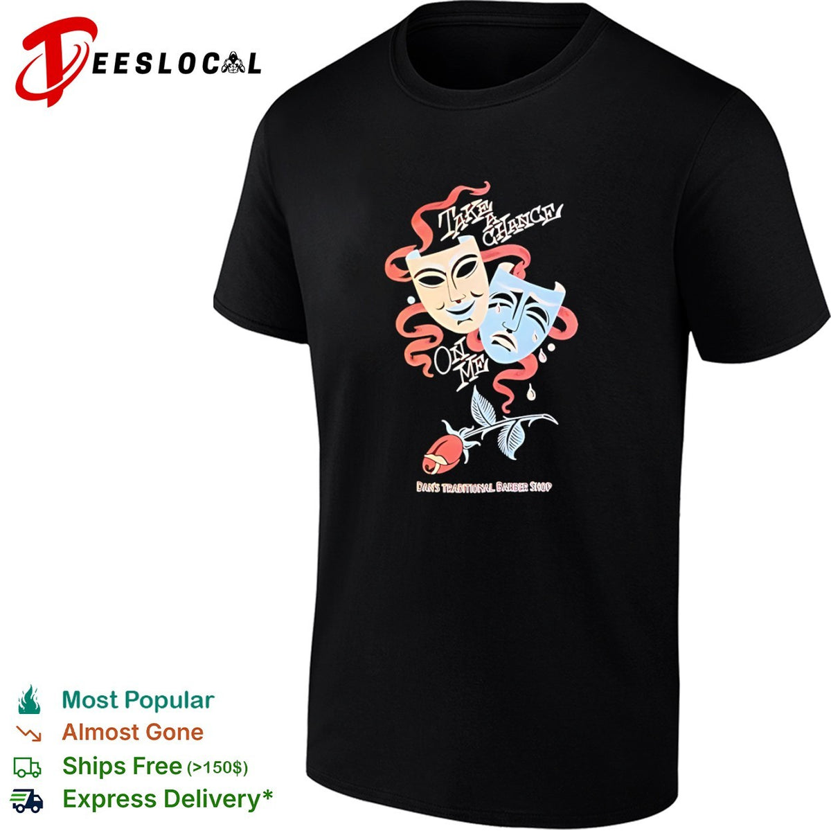 Take a Chance on Me Dan’s Traditional Barber Shop shirt