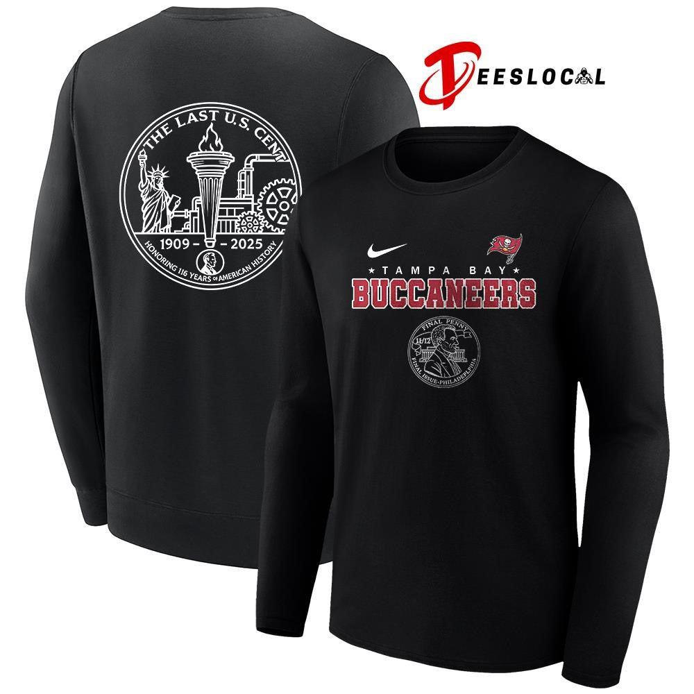 Tampa Bay Buccaneers the last US cent honoring 116 years of America history shirt