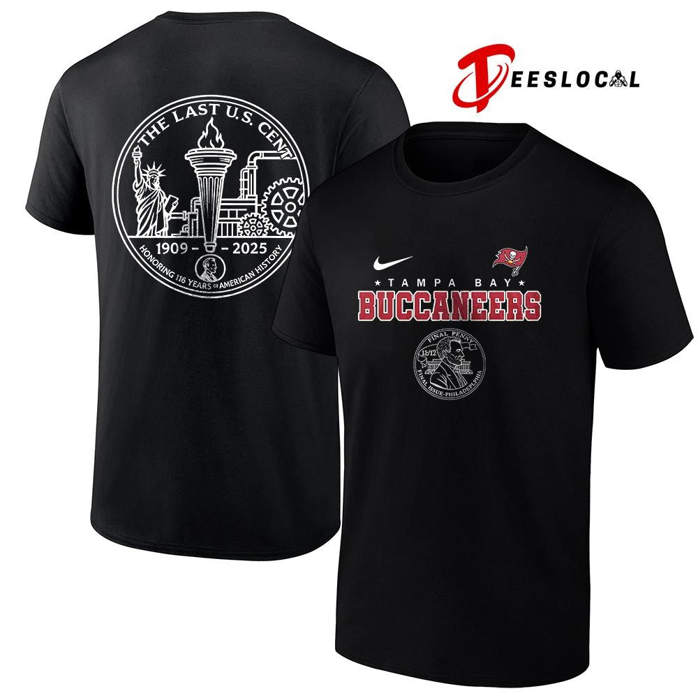 Tampa Bay Buccaneers the last US cent honoring 116 years of America history shirt